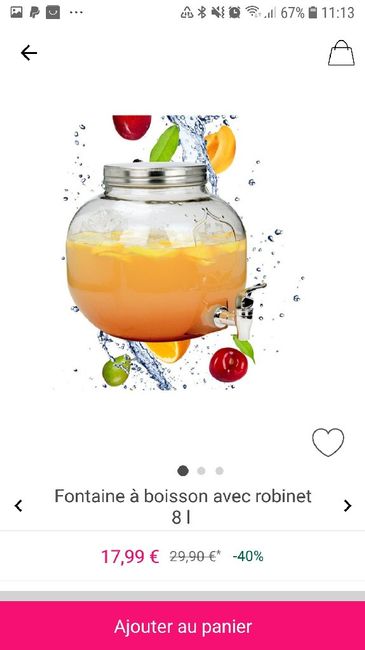 Fontaine a boisson 1