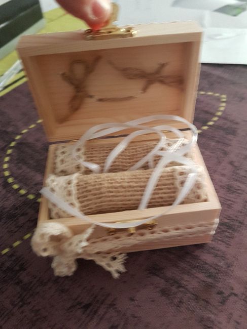 Boîte pour nos alliances - 3