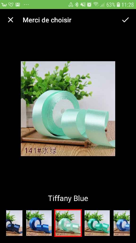 Recommandation papier unis et papier a pois ou autres motifs couleur vert d eau - 1
