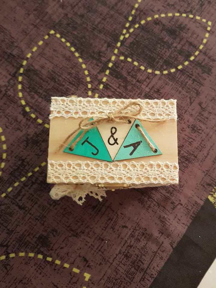 Boîte pour nos alliances - 2