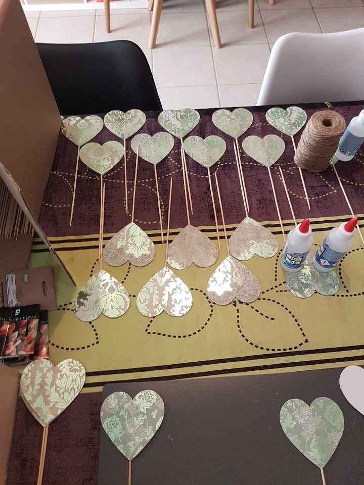 Diy déco allée de coeurs - 1