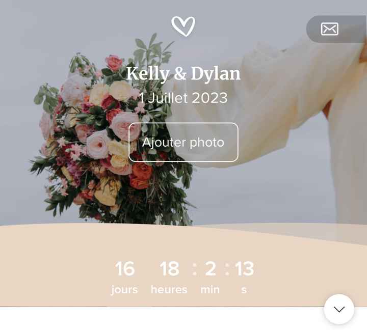 Capture depuis l'application mobile ton compte à rebours et partage-le ⏳😍 - 1