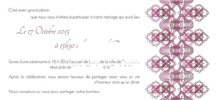 faire part