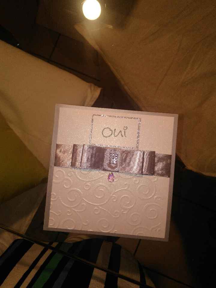 Montrez vos faire part fait main :) - 1