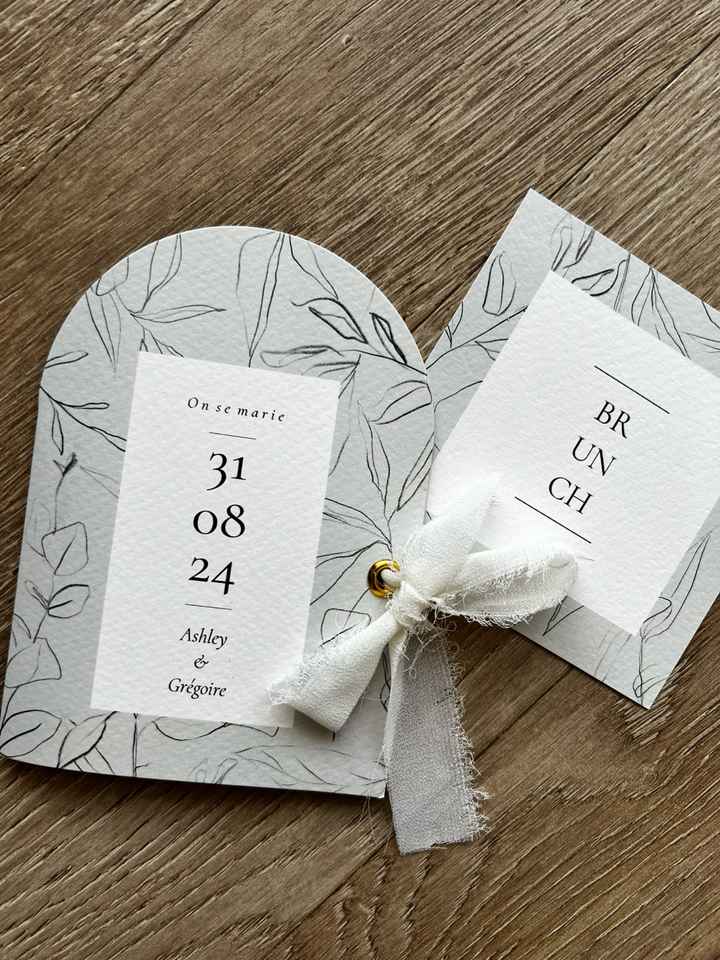 Faire part de Mariage - 1