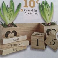 Calendrier en bois ☺ - 1
