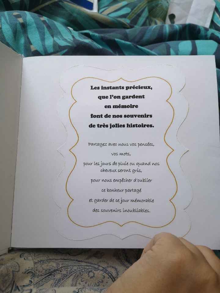 Déco livre d'or - 2