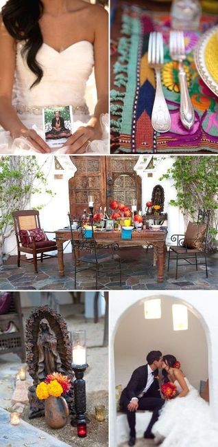 Mariage thème précolombien 24