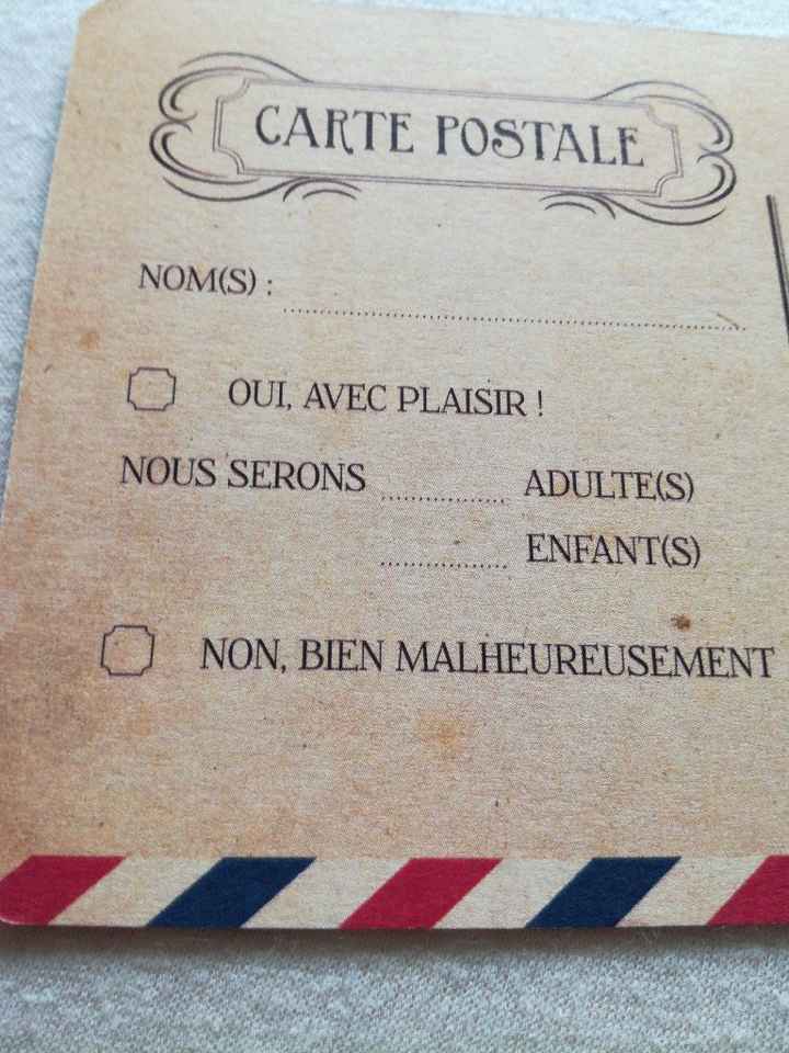 Faire part reçu - 1