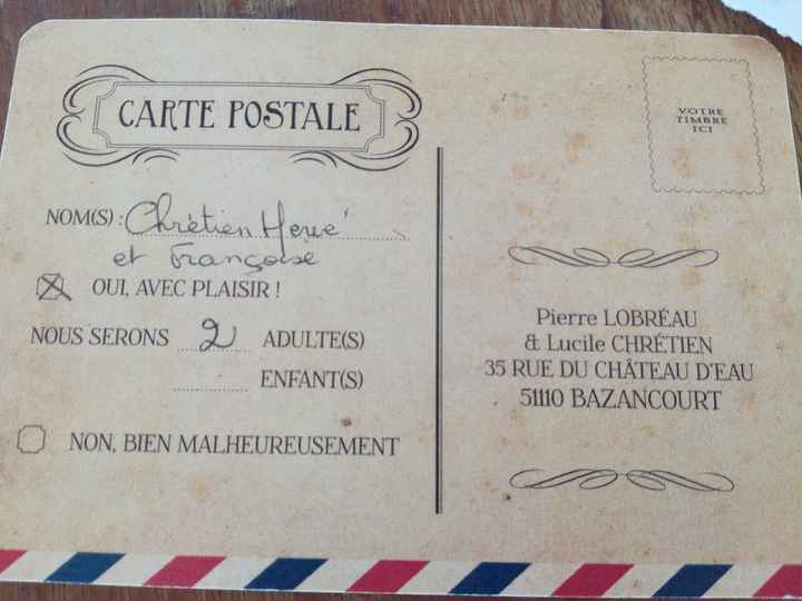 Faire part complet - 1