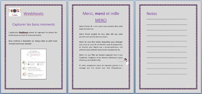 Livret du parfait témoin - Mariage Geek Chic [version Word] 5