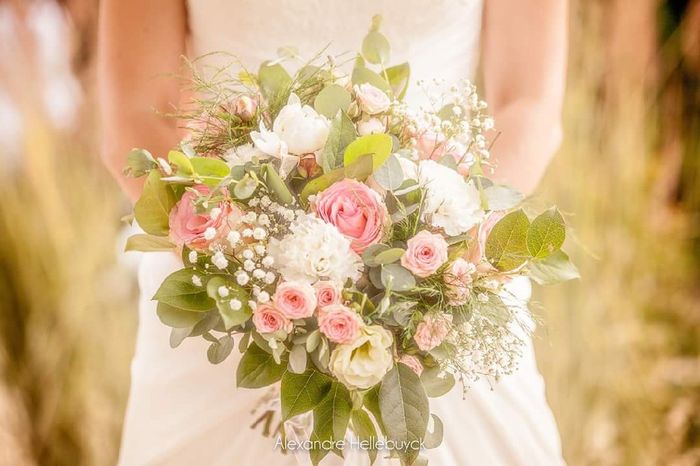 Photo bouquet champêtre chic / boheme - 1