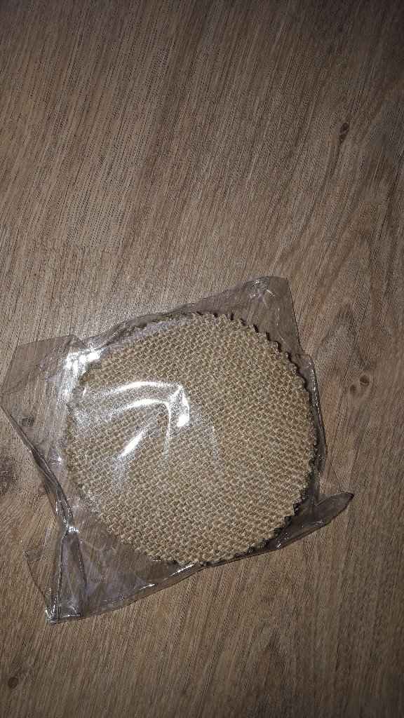 Rond de tissus pour pot a confitures - 1