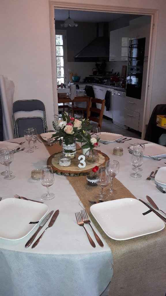 Comment seront décorées vos tables sur le thème champêtre ? - 1