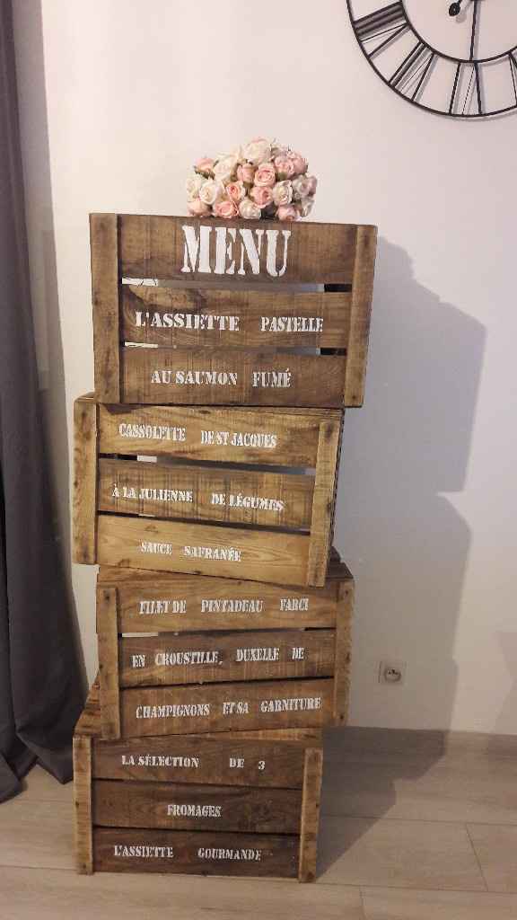 Menu avec caisse à pommes - 1