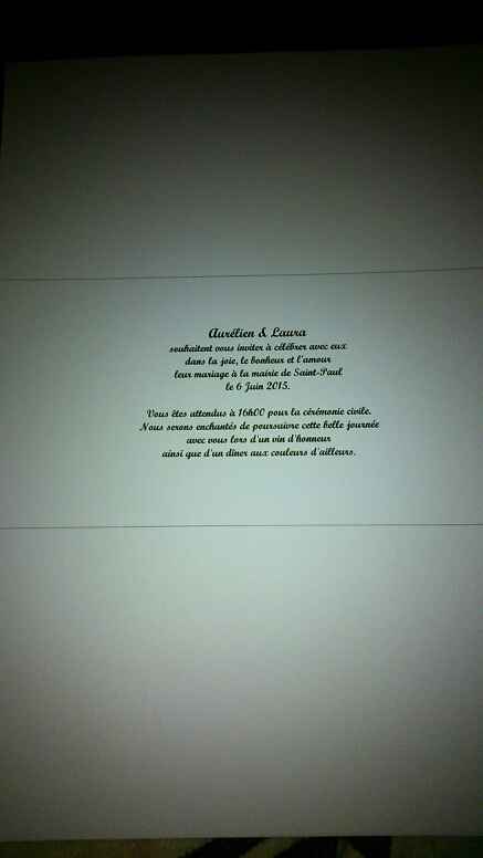 Faire part maison - 1