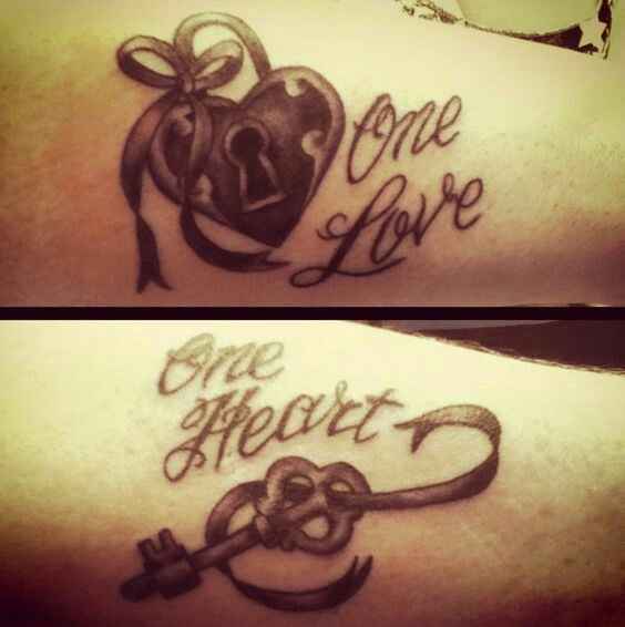 10 tatouages de couple à faire avec votre moitié - 1