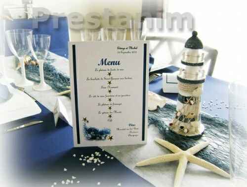 Sondage décoration de table - 2