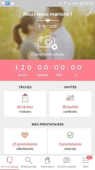 Où en sont vos compteurs Mariages.net ? - 1