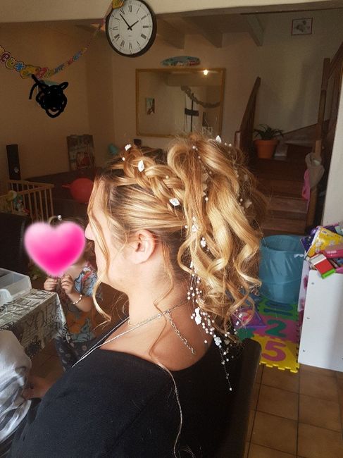  Dernier essai coiffure à presque j-30 😉 - 4