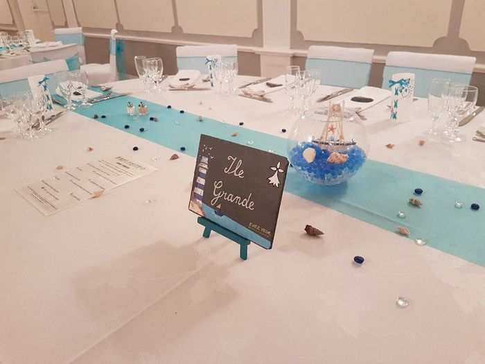  Mon plan de table enfin fini !! - 2