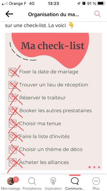 BONUS : Une check-list à cocher ✅ - 1