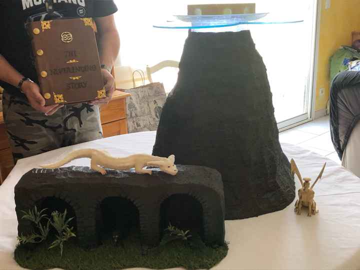 Centre de table thème l’histoire sans fin - 1