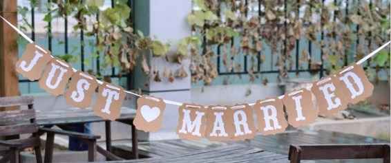 Just Married pour la voiture :