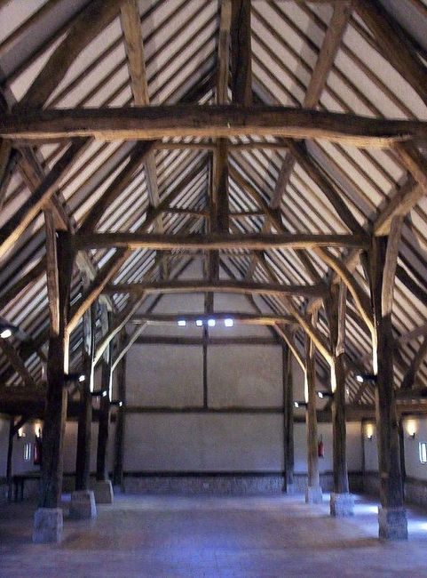 Intérieur de la grange