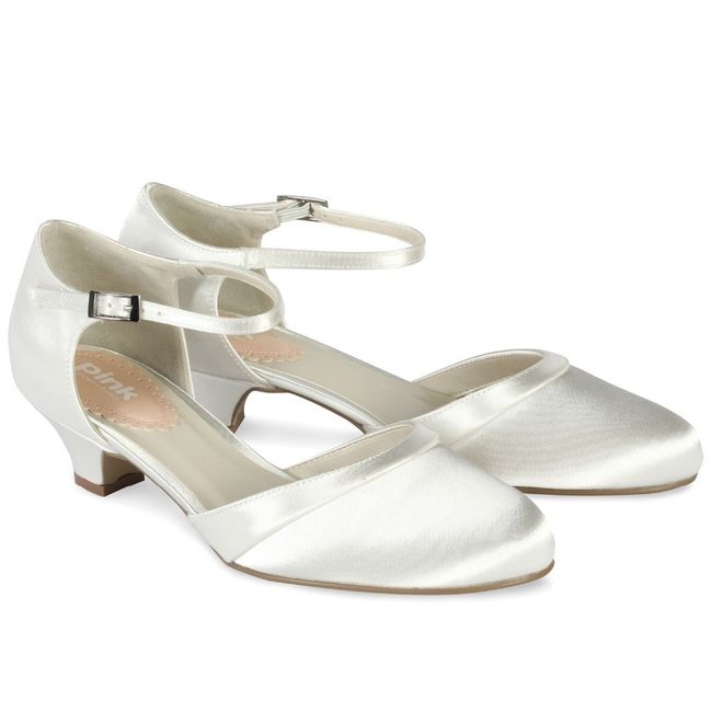 Chaussures mariage petits talon Paisley