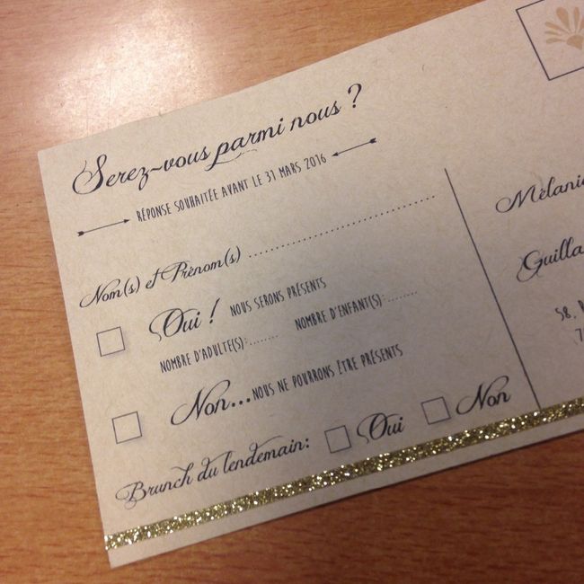 Coupon Réponse