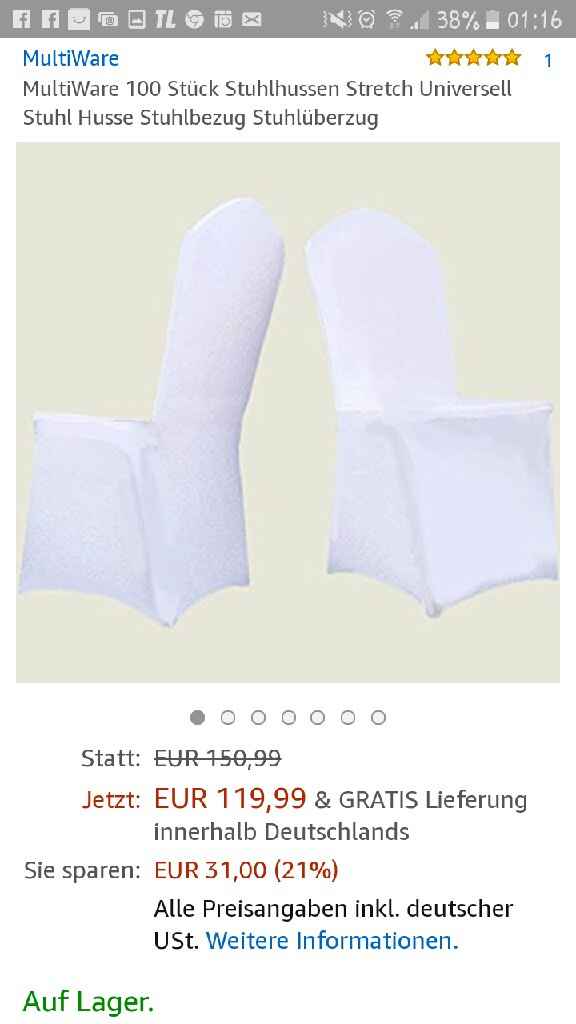 Housses de chaises - 1