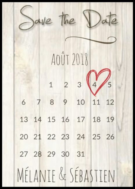 Save the date - 1