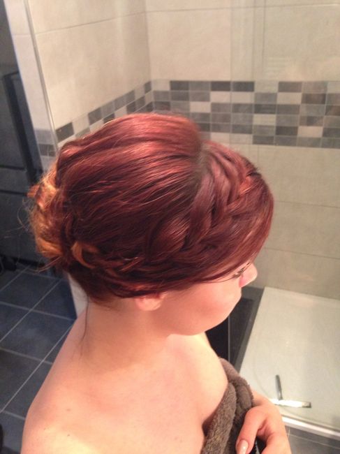Premier essai maquillage coiffure !!! - 2