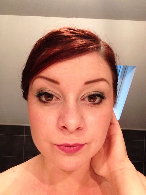 Premier essai maquillage coiffure !!! - 3