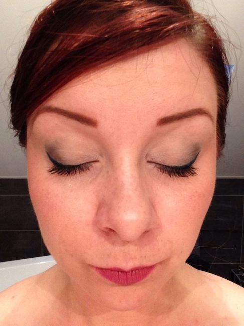 Premier essai maquillage coiffure !!! - 4