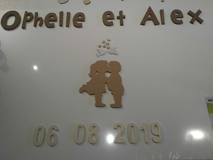 Aujourd'hui c'est diy panneau de bienvenue - 4