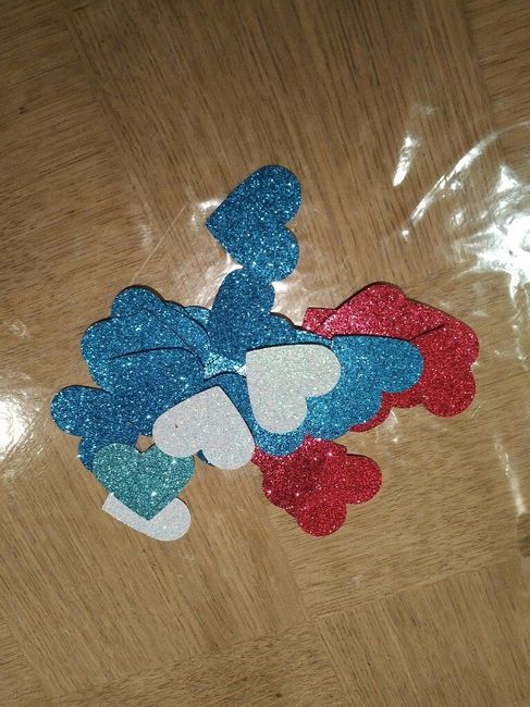Mes cœurs 💖💙encore un diy - 3