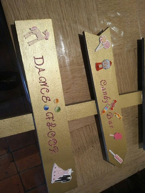 Diy directionnel de Noël au mariage - 1