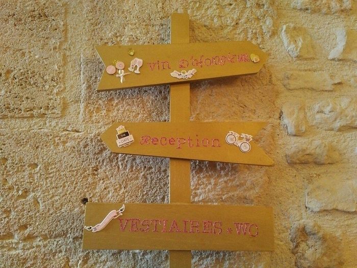 Diy directionnel de Noël au mariage - 5