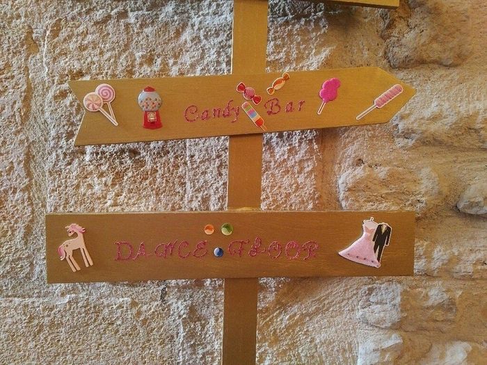 Diy directionnel de Noël au mariage - 7
