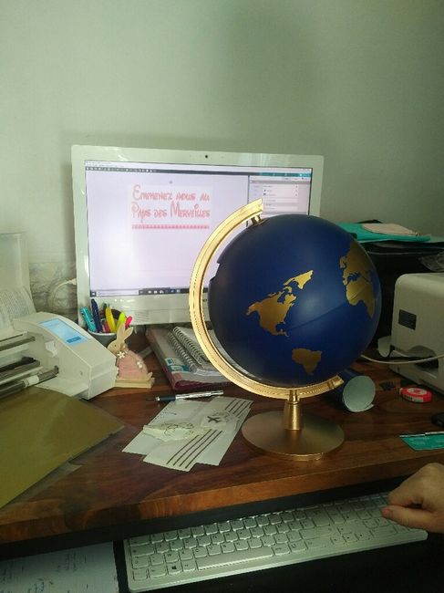 Diy du week-end end notre urne globe - 5