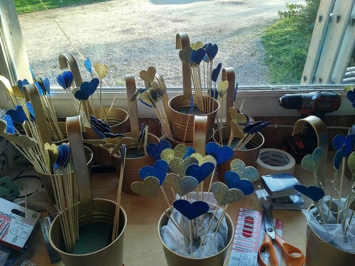 Nos pots de cœur pour l'église diy - 8