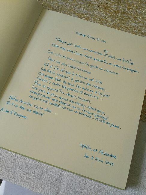 Petit coin livre d'or - 3