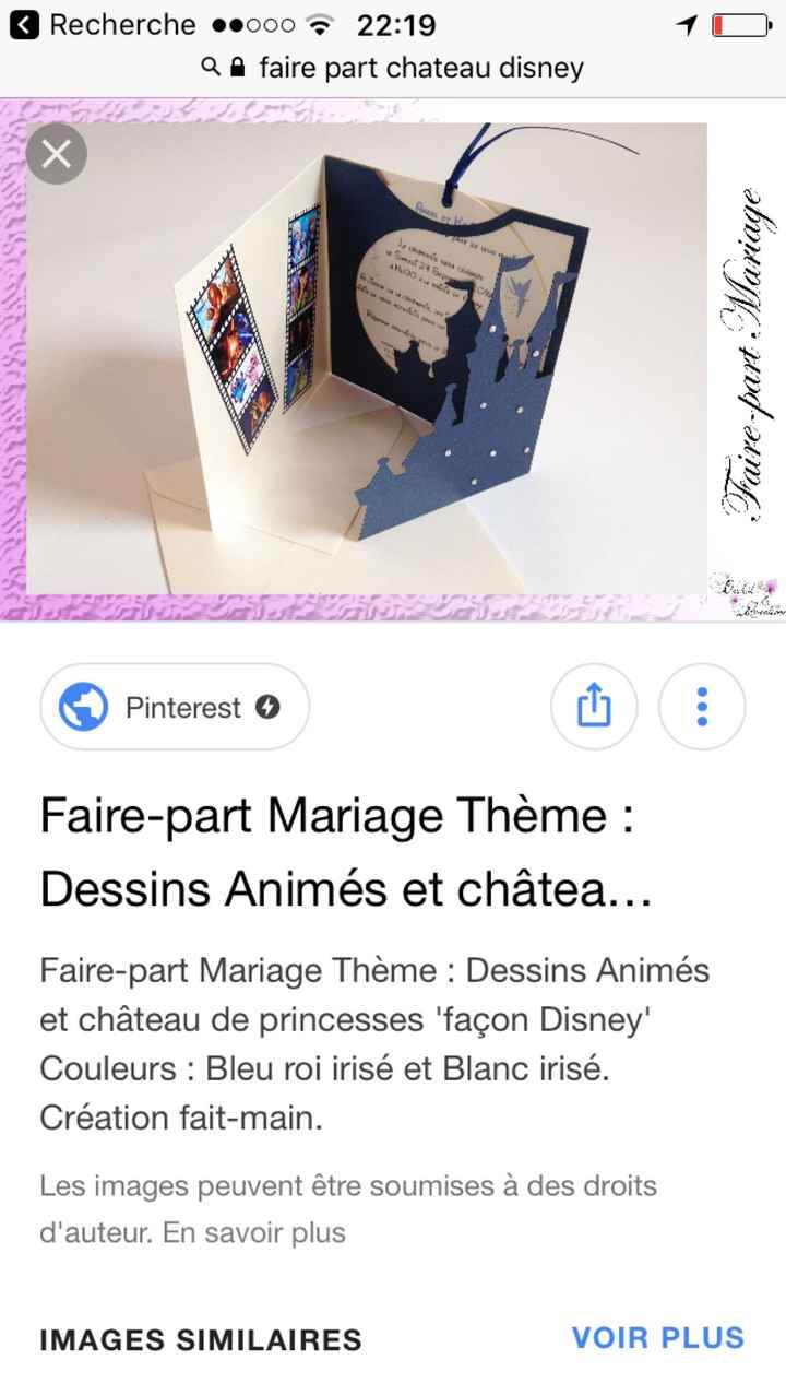 Save the date et faire-part - 1