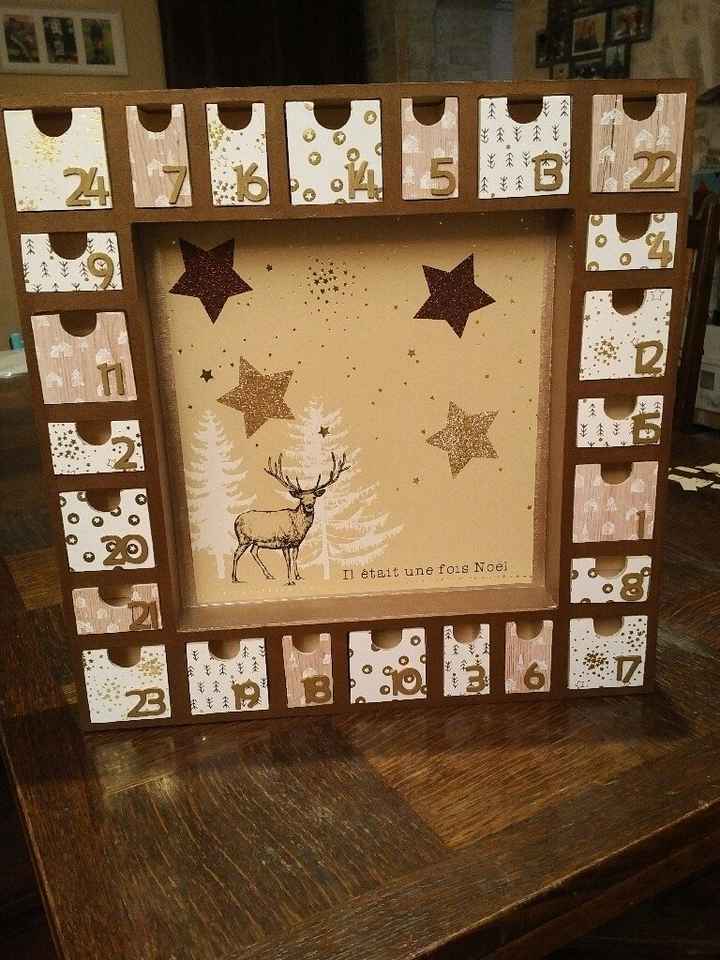 Diy calendrier de l'avent pour chéri - 1