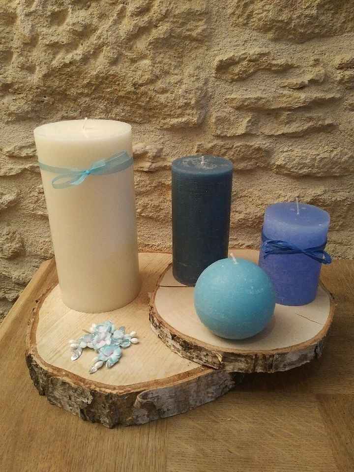 Mes rondins avec les bougies - 5