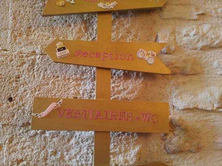 Diy directionnel de Noël au mariage - 8