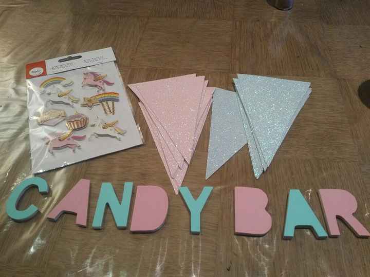 Notre guirlande de candy bar ... Encore un diy - 14