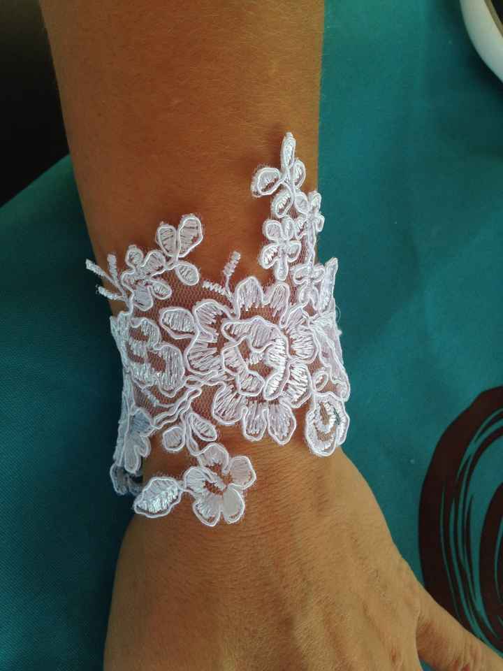 Bracelet dentelle maison - 2